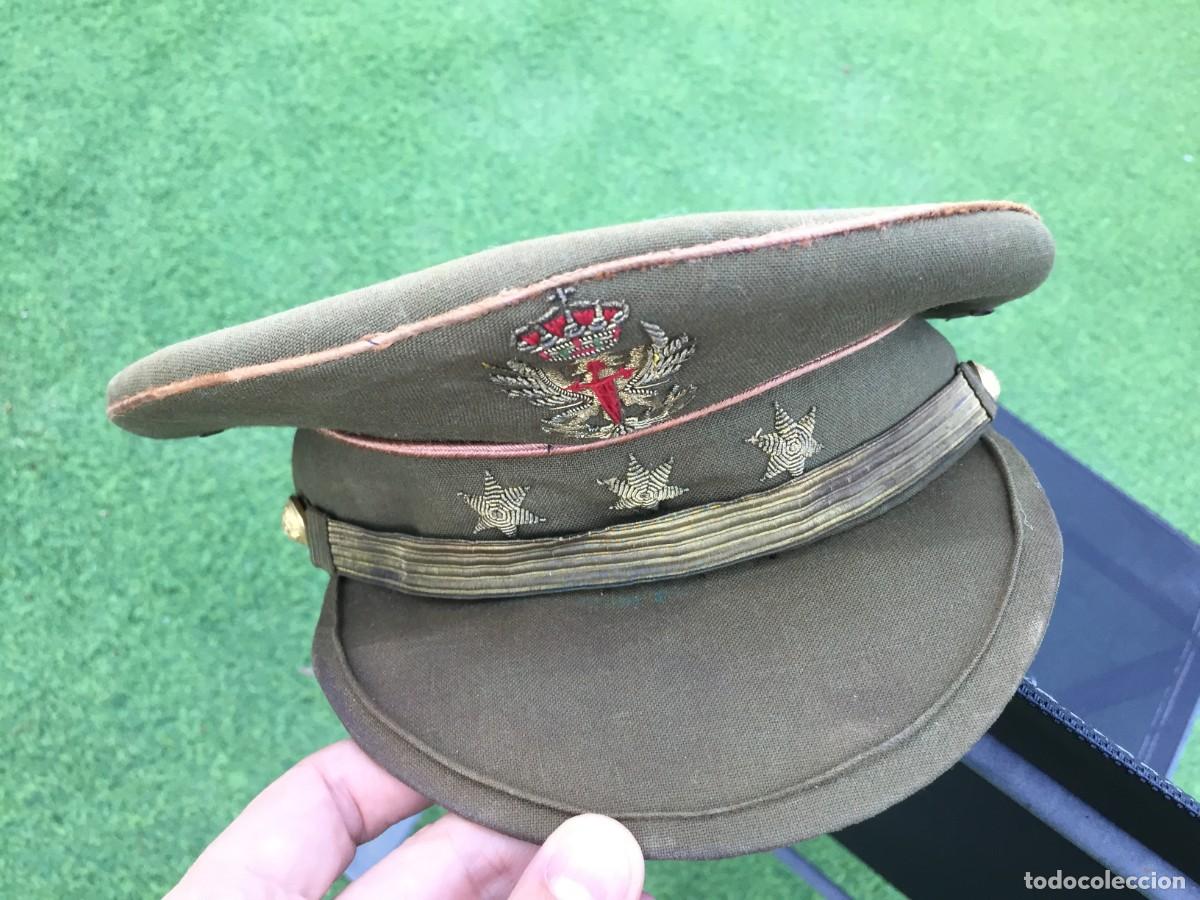 Militaria: GORRA DE PLATO DE CORONEL DEL EJERCITO DE TIERRA DE VALENCIA - Foto 2