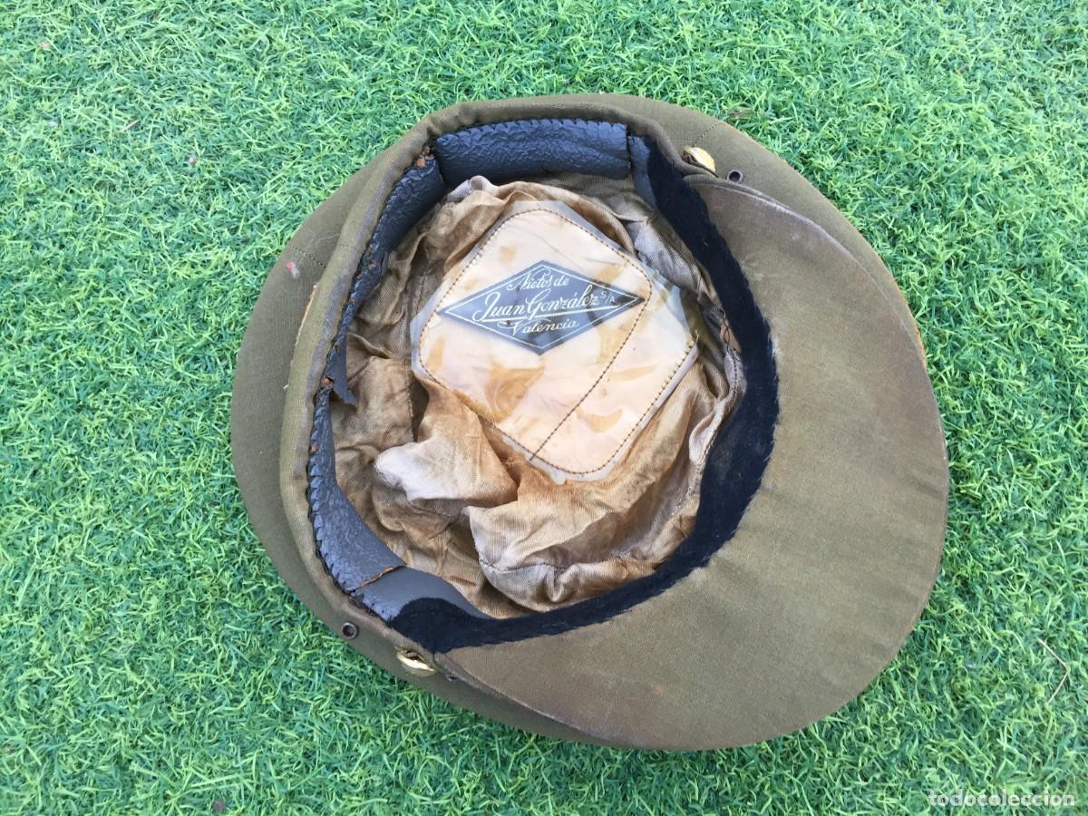 Militaria: GORRA DE PLATO DE CORONEL DEL EJERCITO DE TIERRA DE VALENCIA - Foto 6