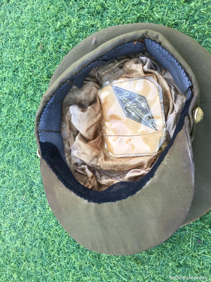 Militaria: GORRA DE PLATO DE CORONEL DEL EJERCITO DE TIERRA DE VALENCIA - Foto 9