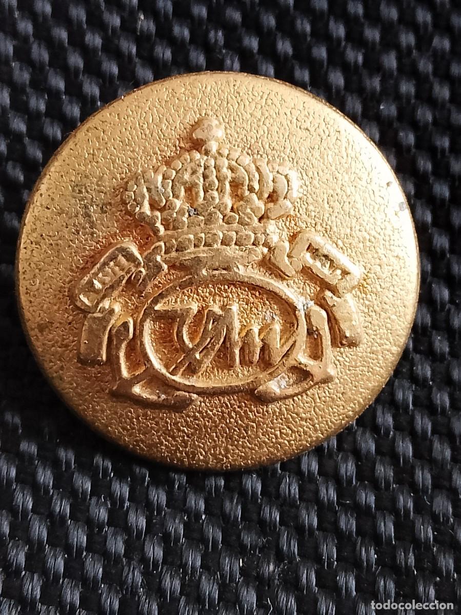 Militaria: Boton antiguo militar