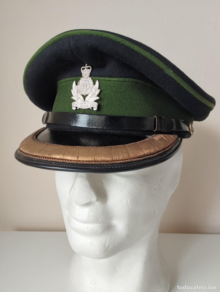 Militaria: Gorra gala Oficial de Inteligencia brit&aacute;nico. RAREZA