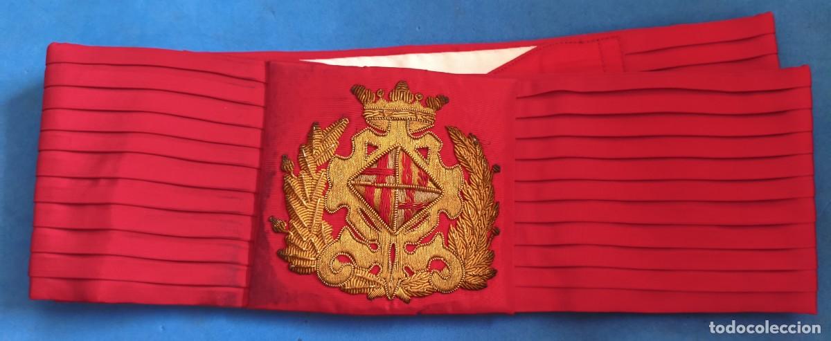 Militaria: Cintur&oacute;n de gala de Alcalde de Barcelona. - Foto 4
