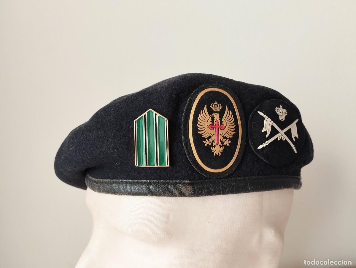Militaria: Boina caballer&iacute;a A&ntilde;os 80. Elosegui