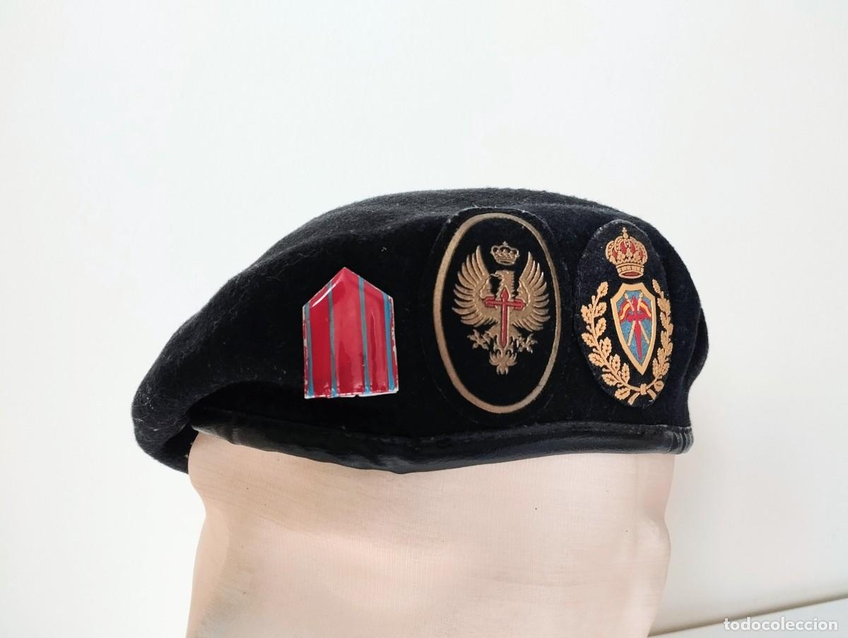 Militaria: Boina Brigada caballer&iacute;a Jarama. Cabo. Elosegui