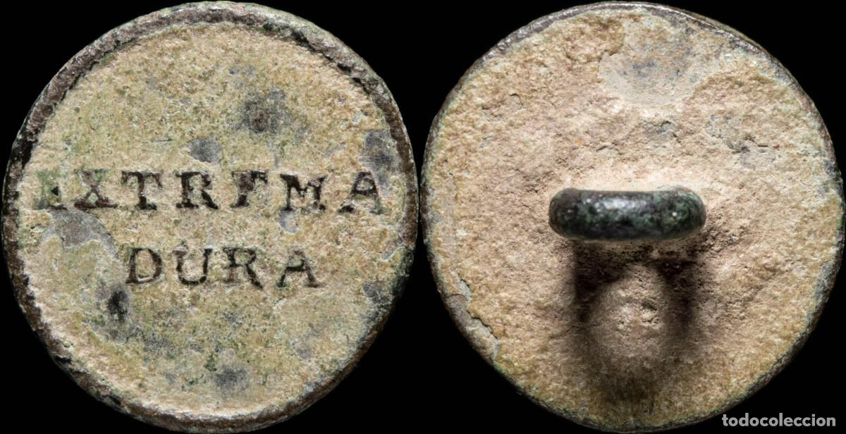 Militaria: Button Provincial Extremadura, Napoleonic War, 15 mm.