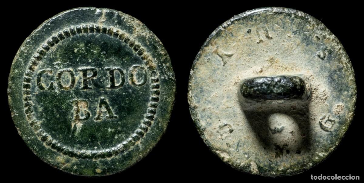 Militaria: Button Provincial Cordoba, Napoleonic War, 16 mm.