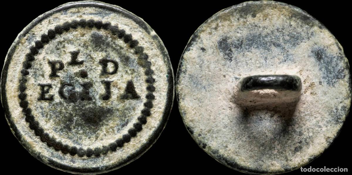 Militaria: Button Independence Wars, Provincial Ecija - 15 mm.