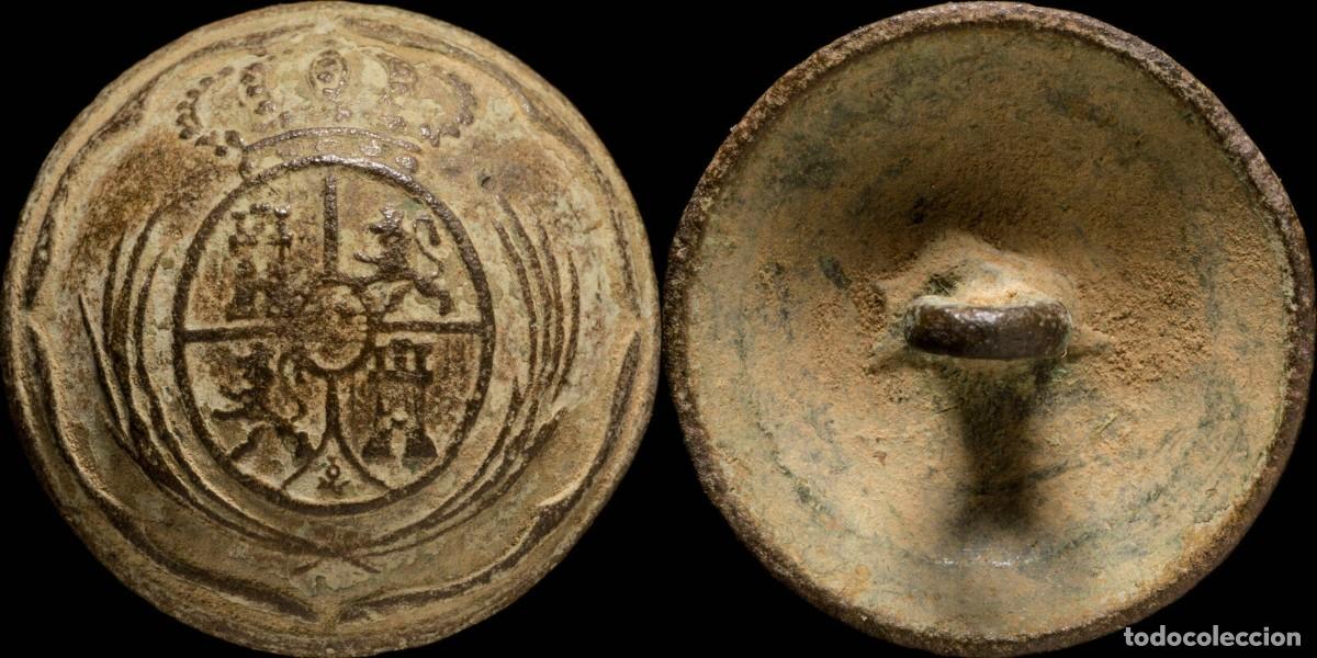 Militaria: Button Military, Spanish Independence War, Ayudantes de Generales - 21 mm.