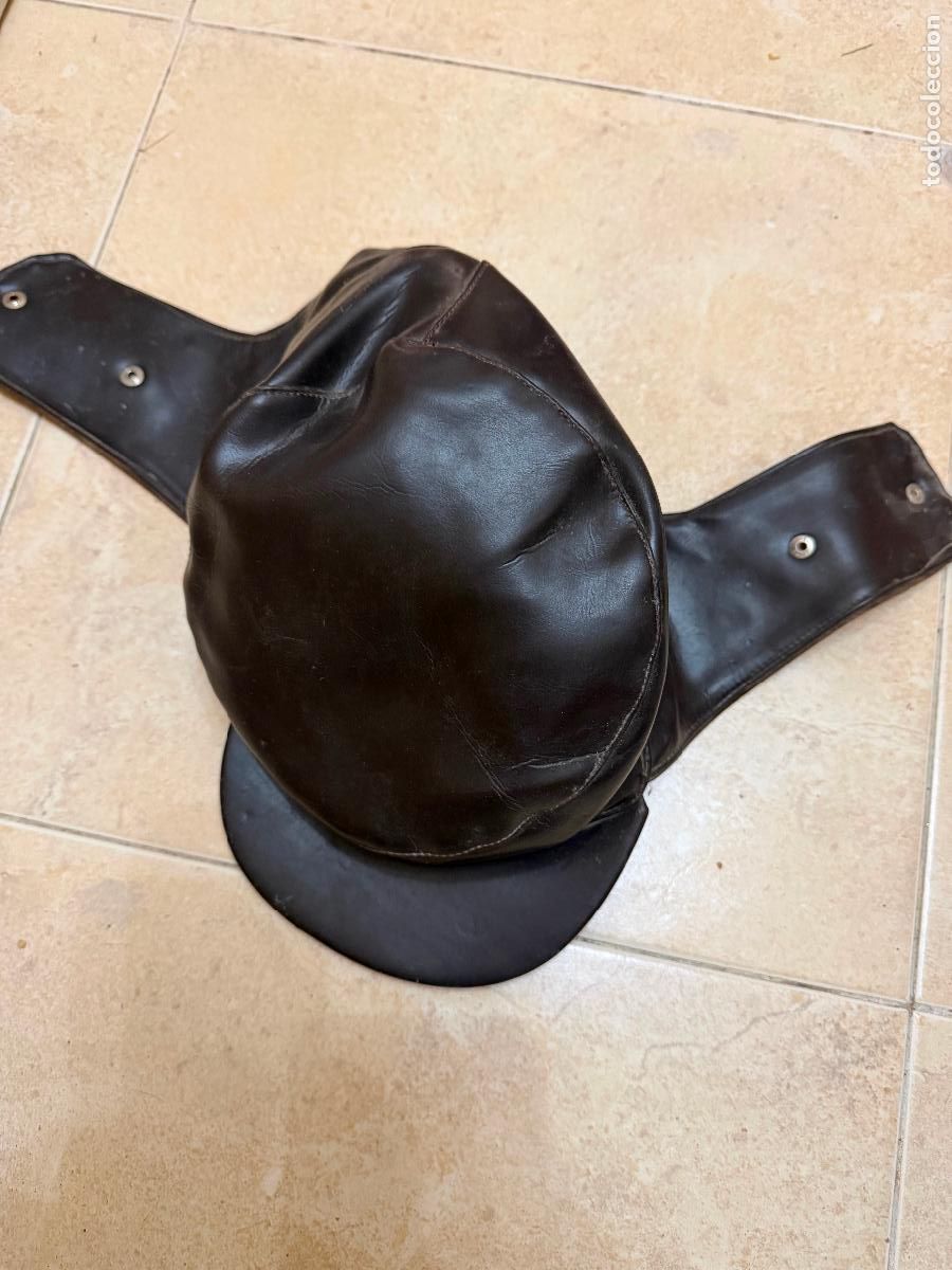 Militaria: Antigua gorra con orejeras - Foto 2