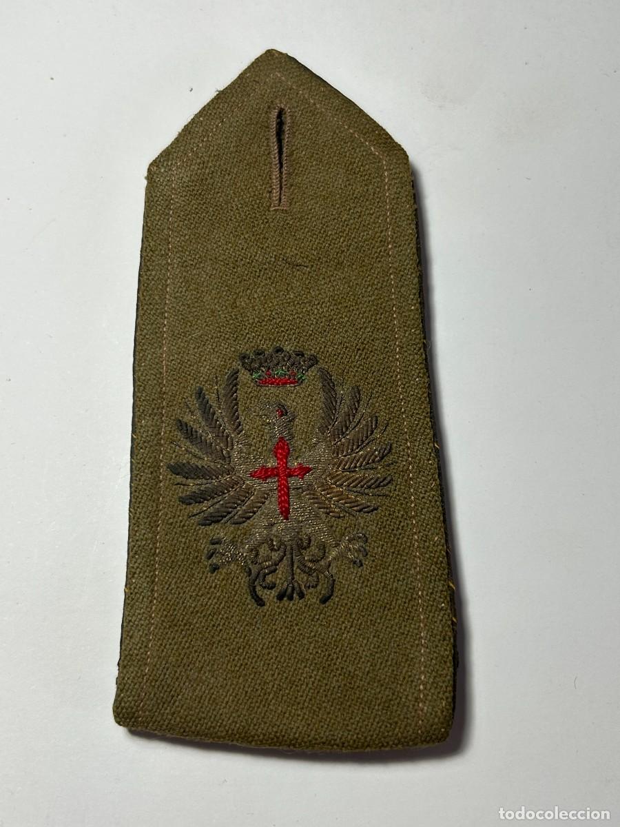 Militaria: ANTIGUA HOMBRERA DE OFICIAL EJERCITO DE TIERRA EPOCA DE FRANCO
