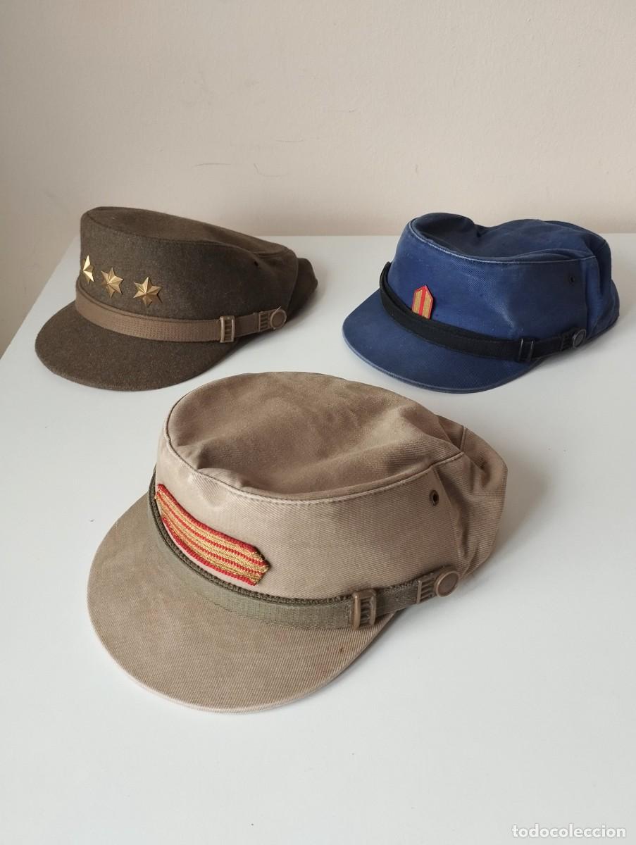 Militaria: Lote gorras M-67 coreanas. Ej&eacute;rcito espa&ntilde;ol