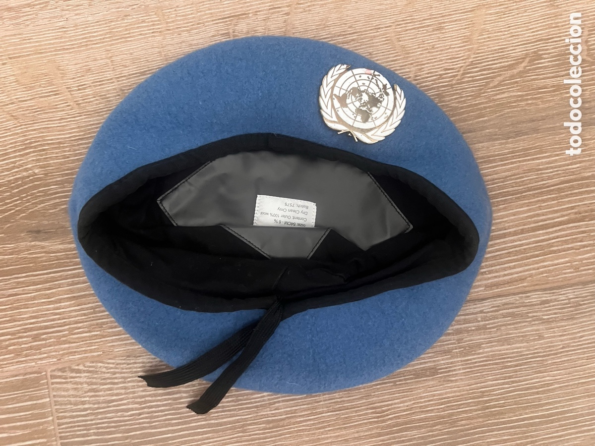 Militaria: Boina Naciones Unidas ONU