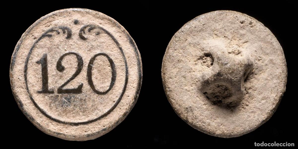 Militaria: Button 120 line Infantry French army, Napoleonic wars - 16 mm
