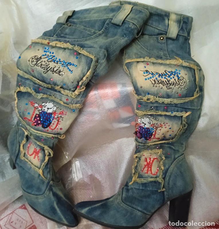 Militaria: Botas Vaqueras estilo Moshino