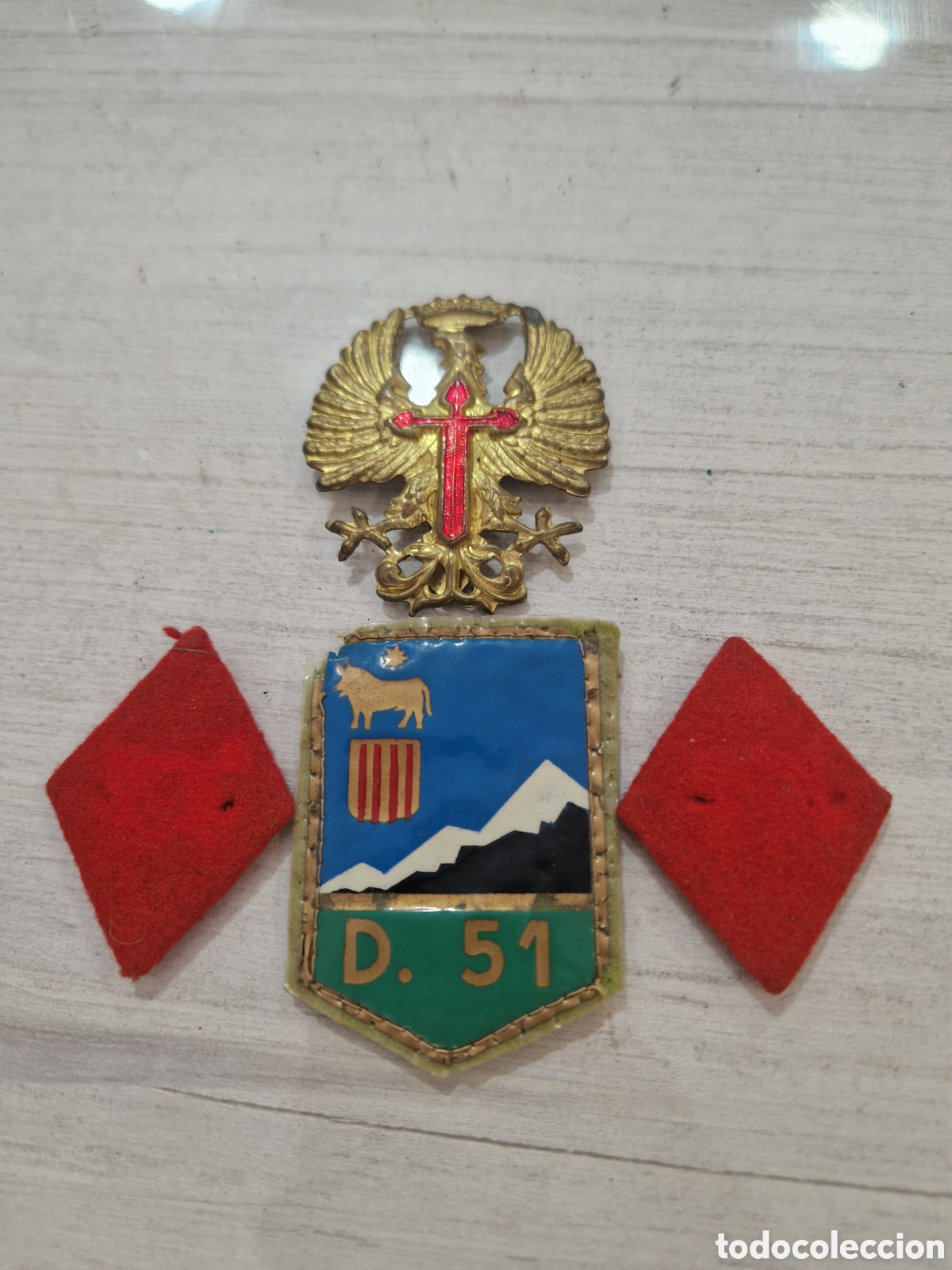 Military Antiques: Emblema del Ejercito espa&ntilde;ol