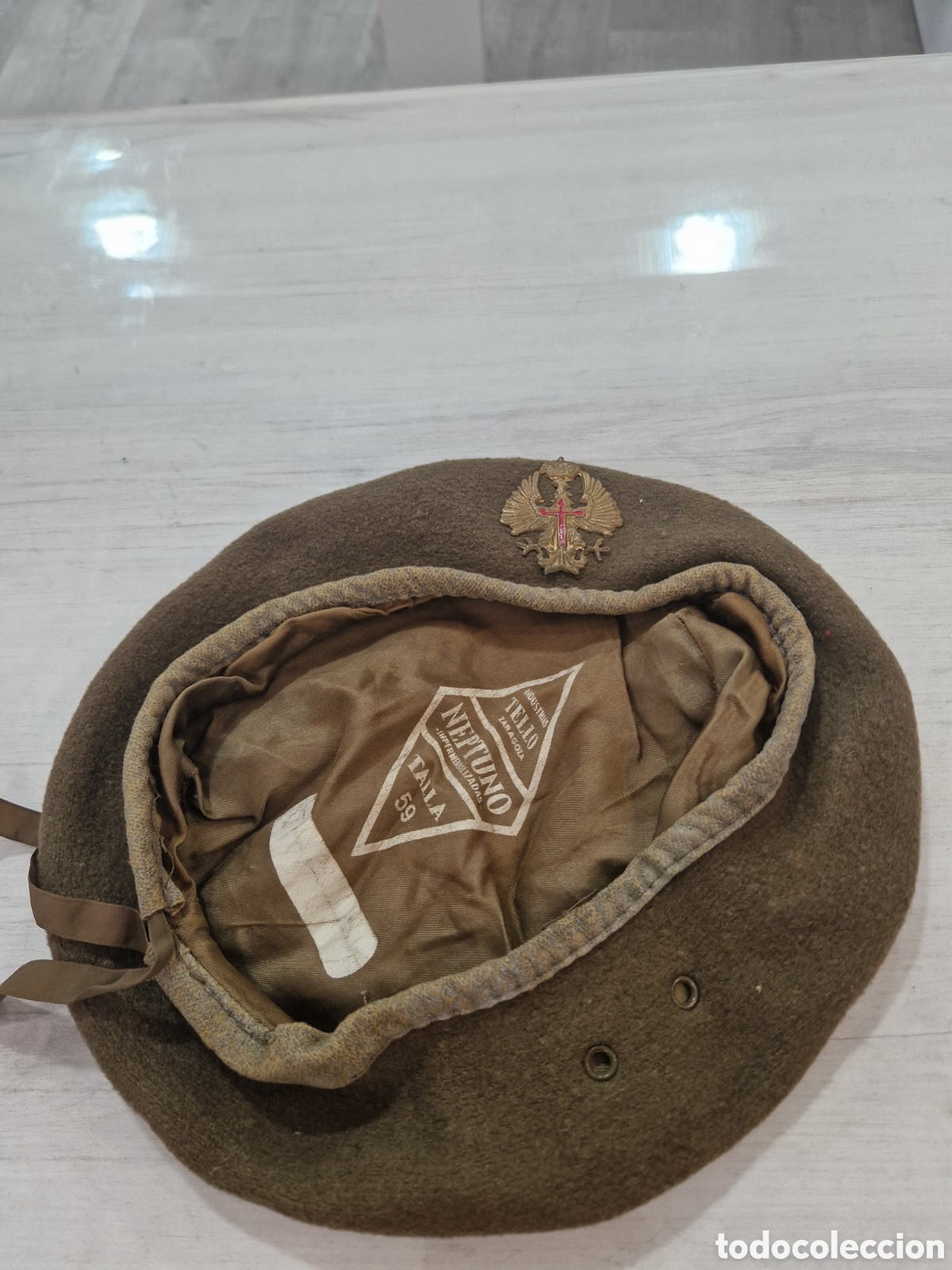 Military Antiques: Boina del Ejercito espa&ntilde;ol