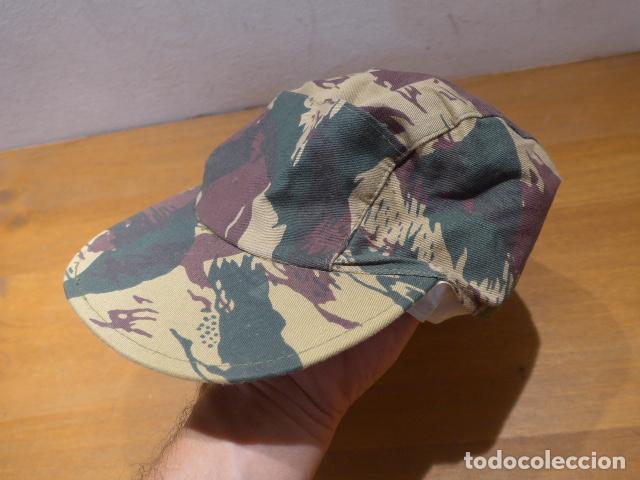 Militaria: Gorra de camuflaje a identificar, talla 57, fabricacion china.