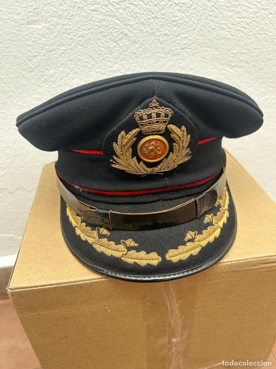 Militaria: Gorra oficial ej&eacute;rcito holand&eacute;s antigua