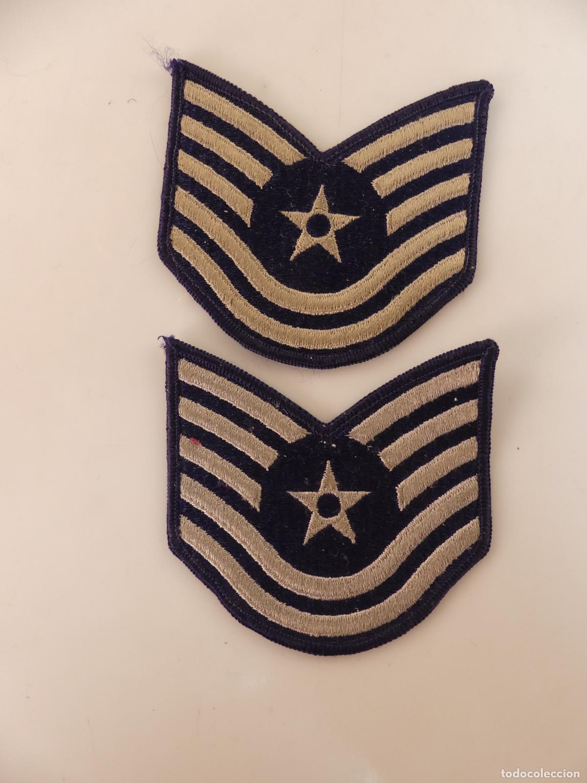 Militaria: Parches Sargento USAF