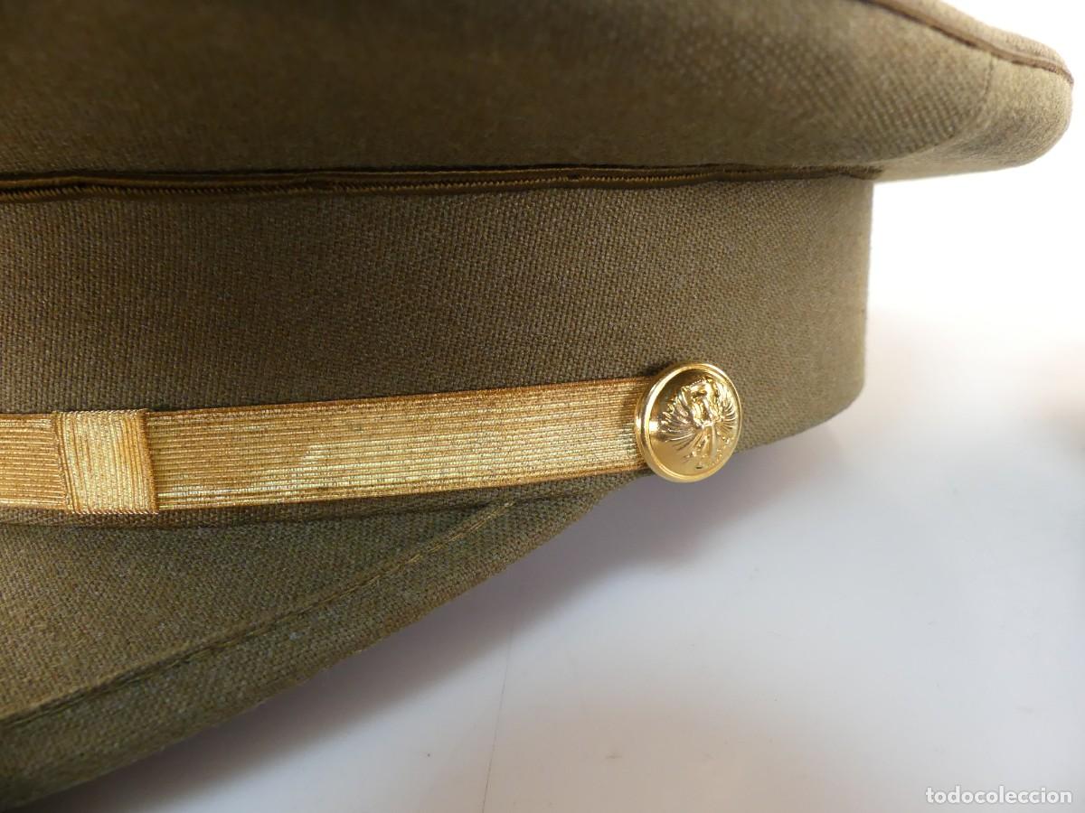 Militaria: LOTE DE GORRO CINTURON Y CORBATA MILITAR - Foto 3