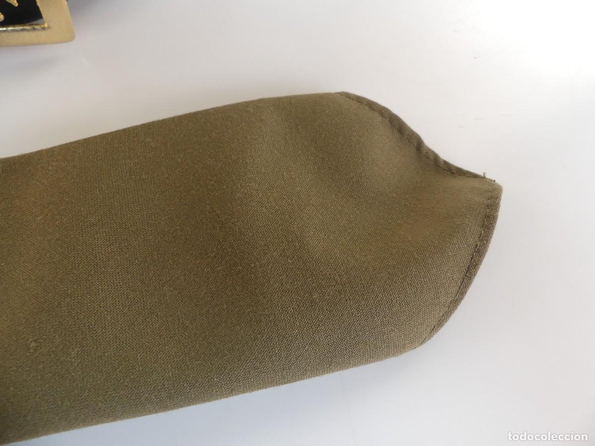 Militaria: LOTE DE GORRO CINTURON Y CORBATA MILITAR - Foto 6