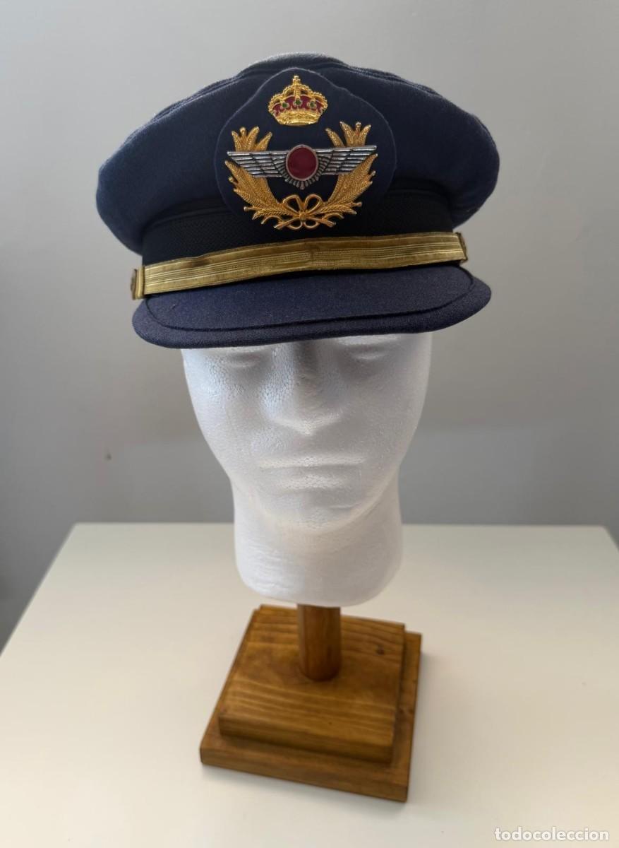 Militaria: gorra de oficial ejercito del aire