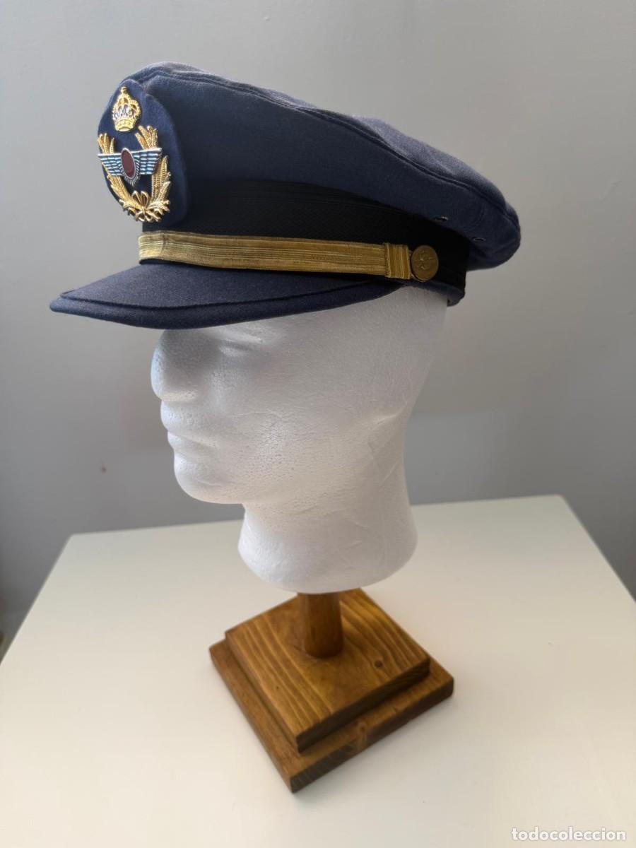 Militaria: gorra de oficial ejercito del aire - Foto 2