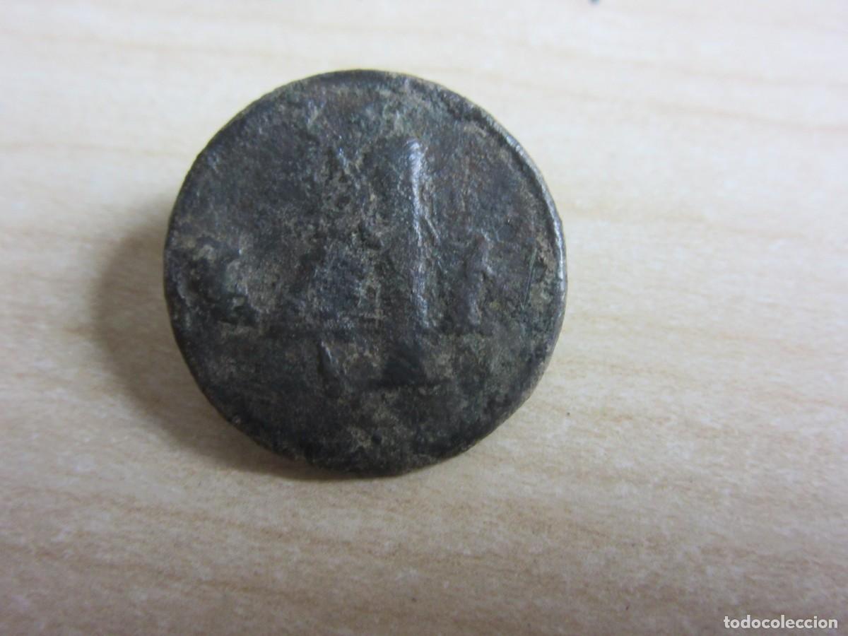 Military Antiques: Bot&oacute;n de Infanter&iacute;a Regimiento 4 Reglamento 1824 Di&aacute;metro 2,3 cm