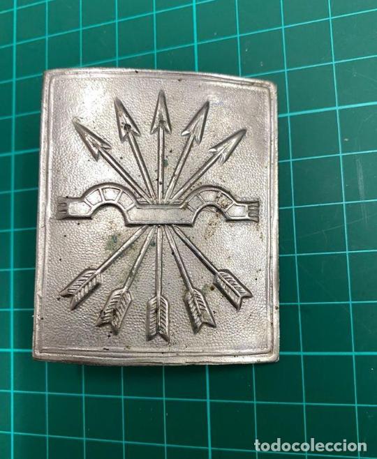Militaria: hebilla falange espa&ntilde;ola