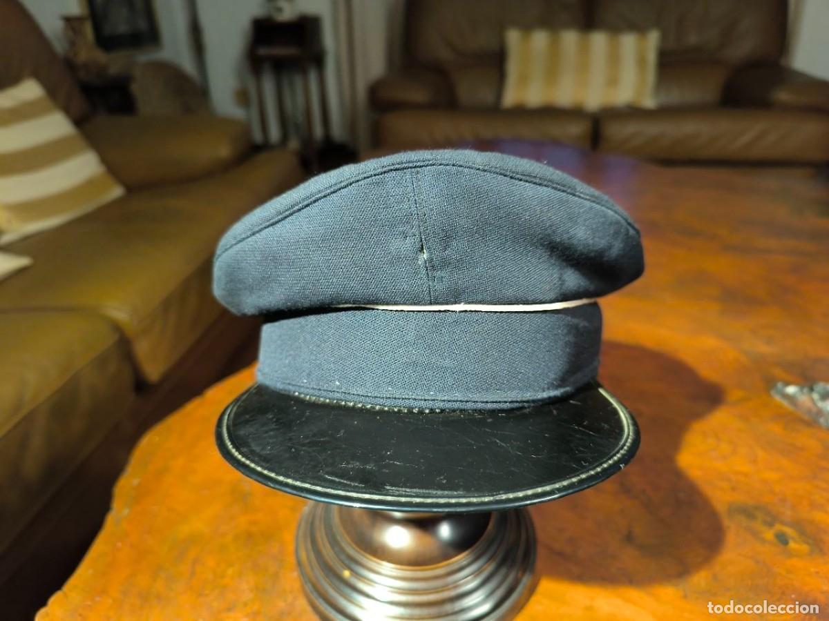 Militaria: GORRA DE PLATO DE SERENO DE LA PROBINCIA DE BARCELONA, MEDIDA CABEZA 54 CM