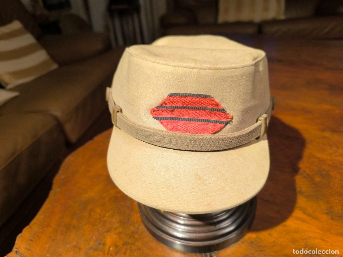 Militaria: GORRO MILITAR-ESPA&Ntilde;A-EJ&Eacute;RCITO DE TIERRA-CABO ROJO, MEDIDA CABEZA 54 CM