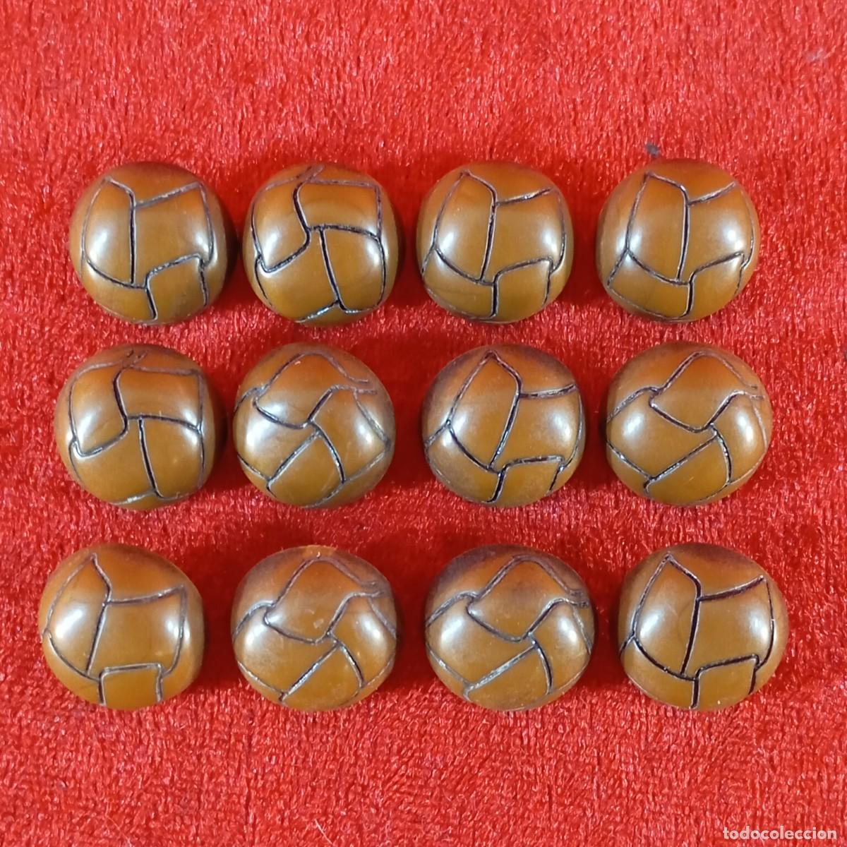 Militaria: LOTE DE 12 BOTONES MILITARES - EJ&Eacute;RCITO ESPA&Ntilde;OL - ORIGINALES