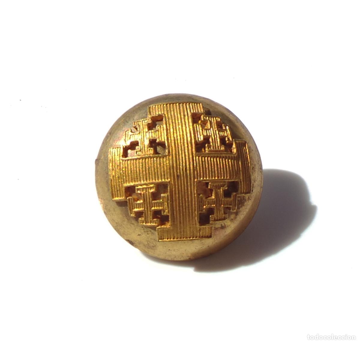 Military Antiques: BOT&Oacute;N CRUZ DEL SANTO SEPULCRO.