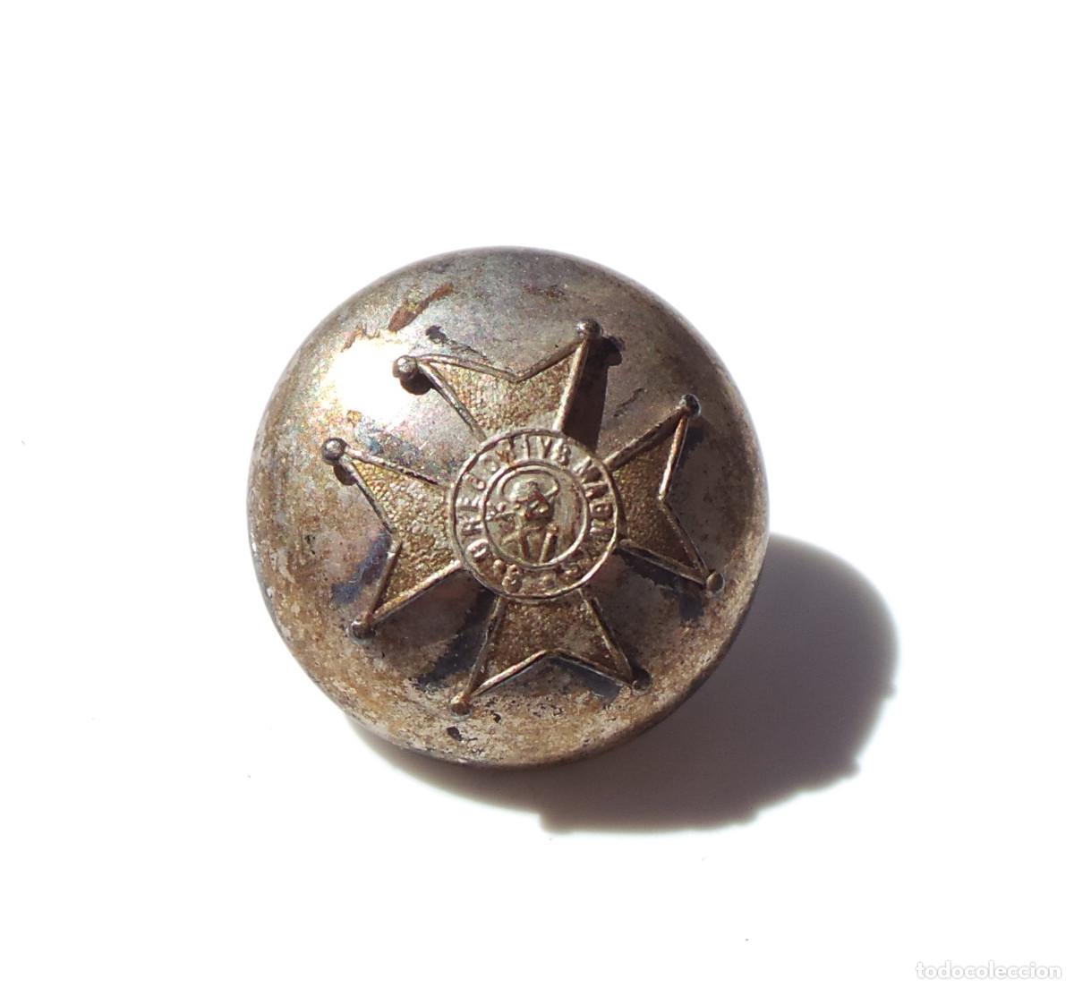 Militaria: BOT&Oacute;N ORDEN DE SAN GREGORIO MAGNO.