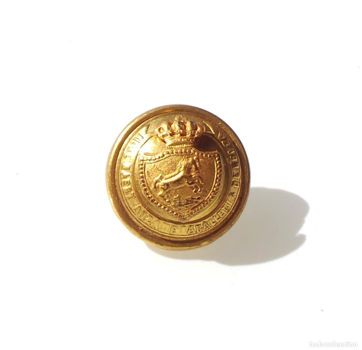 Militaria: BOT&Oacute;N CABALLER&Iacute;A, MAESTRANZA DE RONDA.- 1,5 CM DE DI&Aacute;METRO.