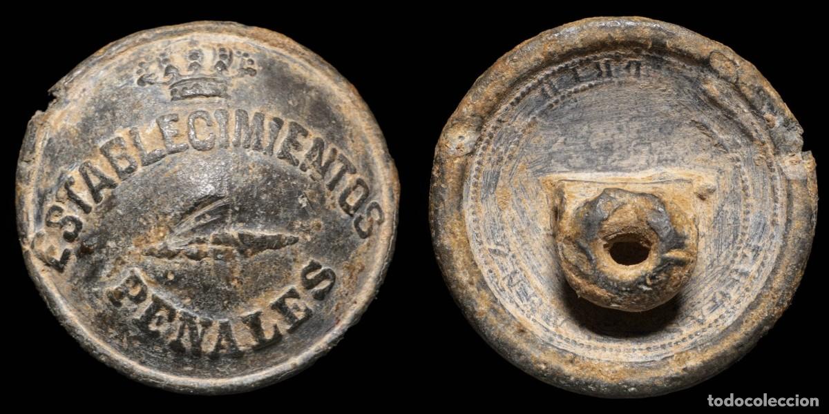 Militaria: Button Criminal establishments, Napoleonic wars - 23 mm.