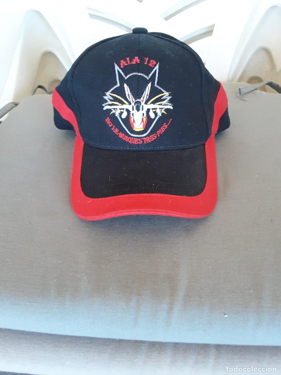 Militaria: Gorra Ala 12 F-18-MLU Ej&eacute;rcito del Aire