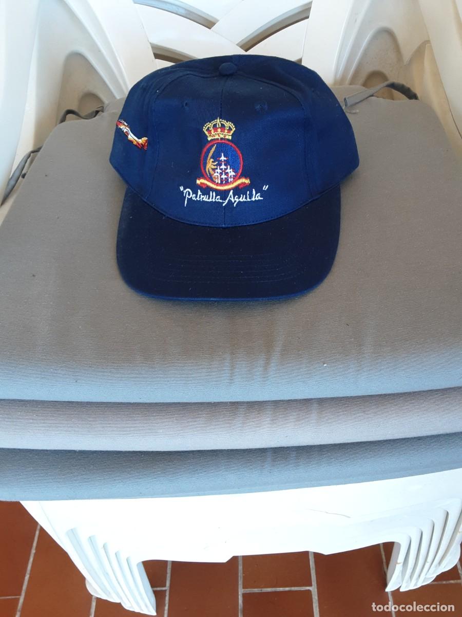 Militaria: Gorra Patrulla &Aacute;guila Ej&eacute;rcito del Aire C-101 lateral