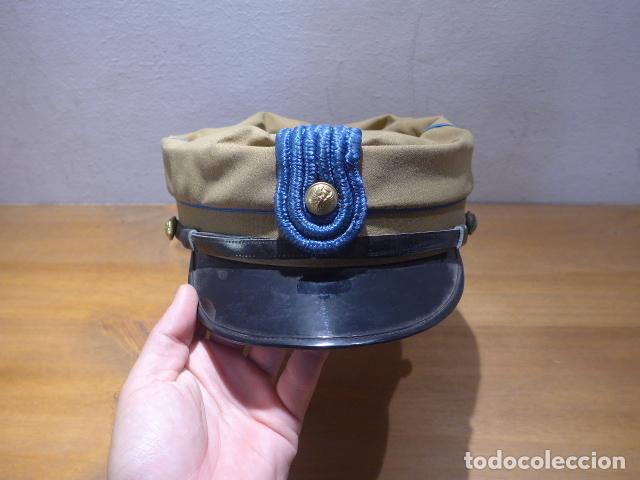 Militaria: Antigua gorra original de las Tropas Nomadas, como nueva de epoca de Franco. Sahara. Talla 56.