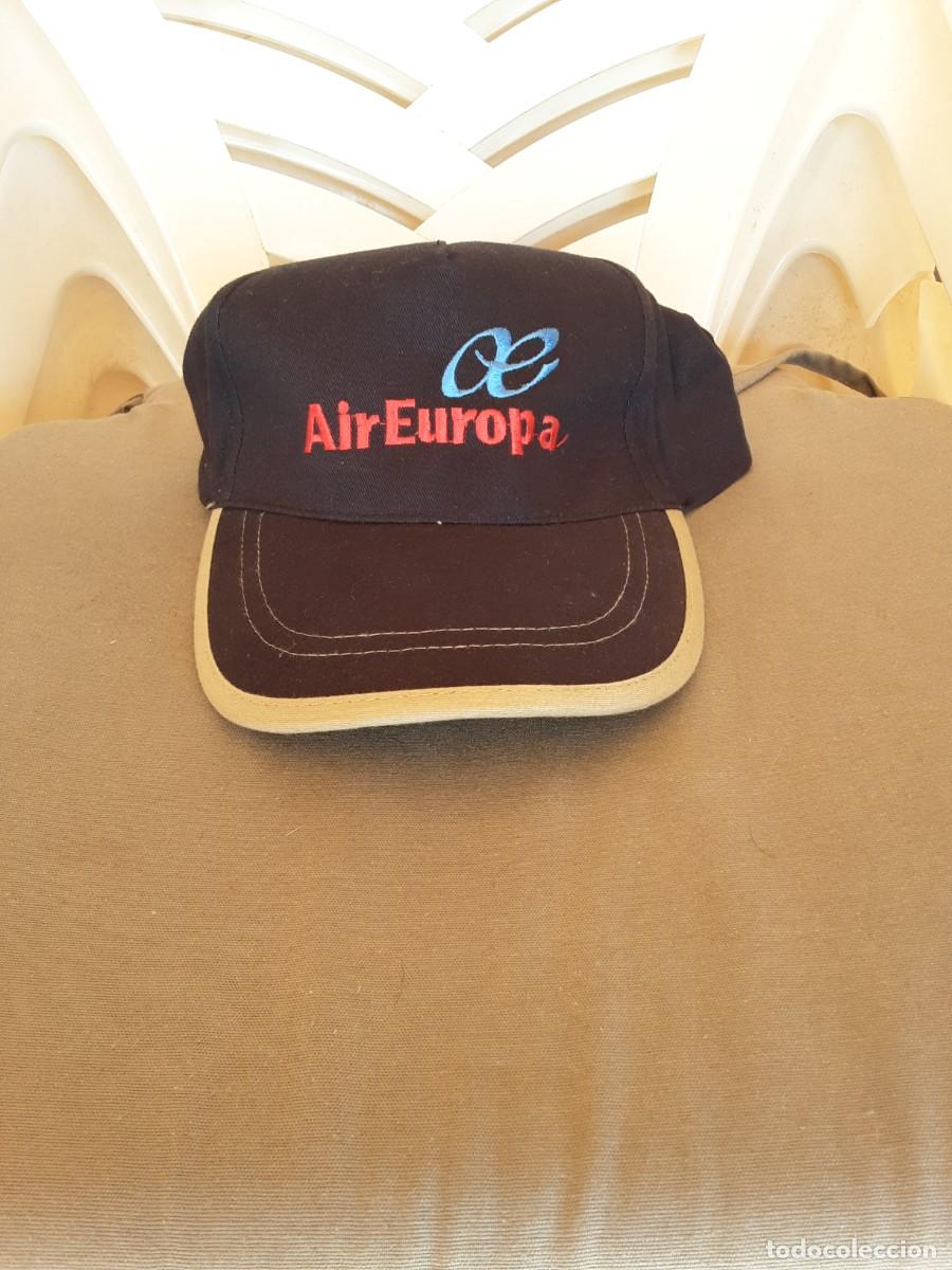 Militaria: Gorra compa&ntilde;&iacute;a Air Europa