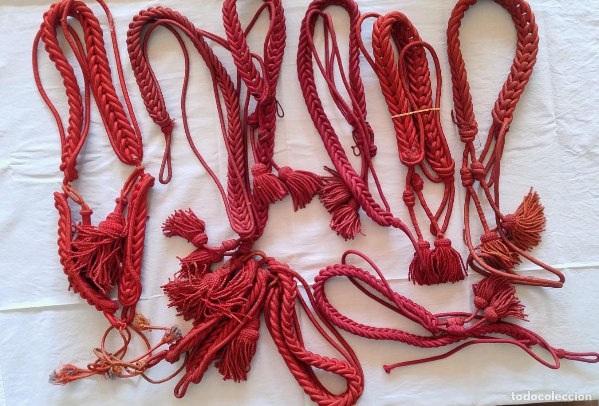 Militaria: LOTE CORDONES DE GASTADOR EJERCITO