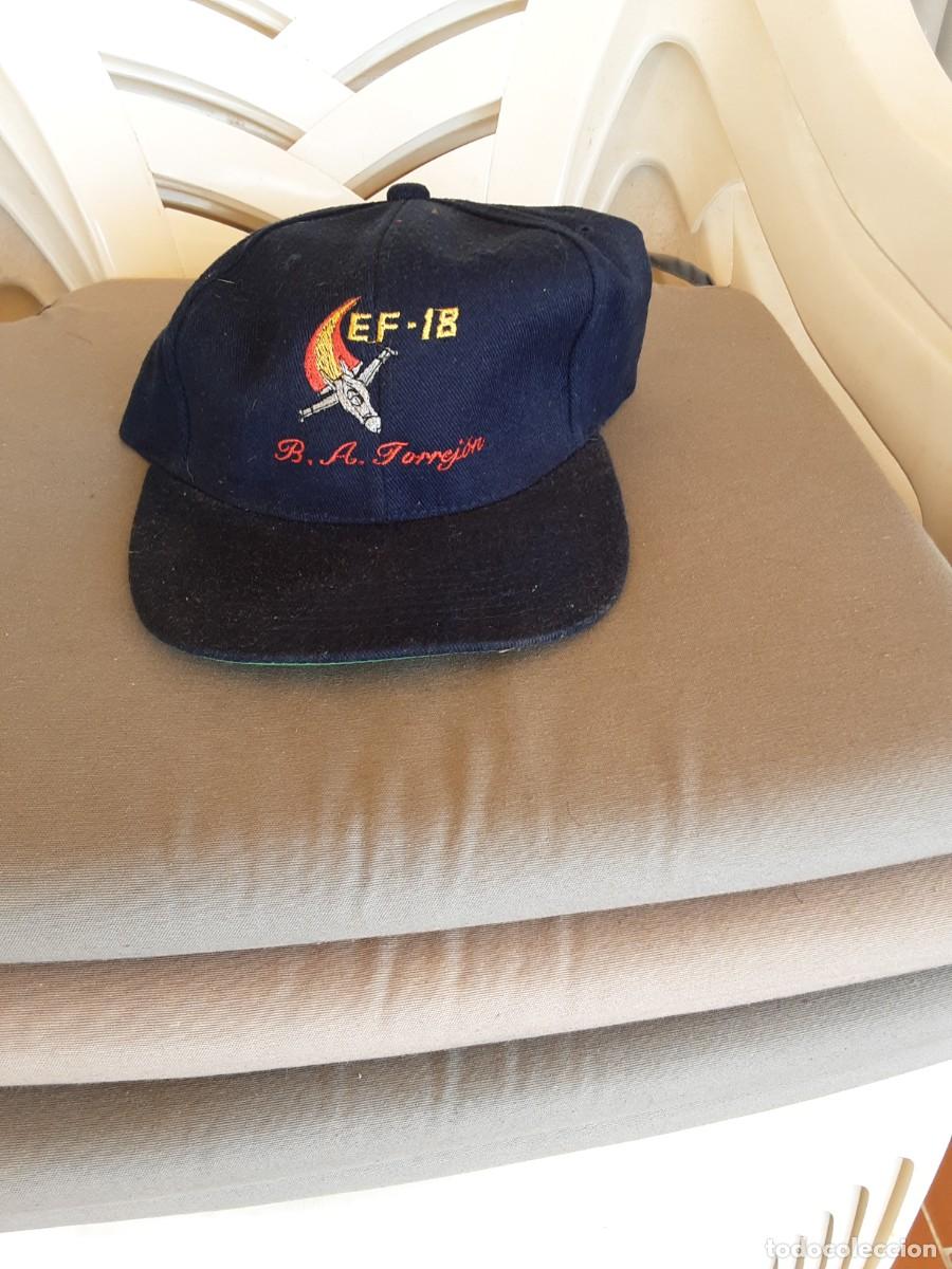 Militaria: Gorra B. A. Torrej&oacute;n - EF-18 - Ej&eacute;rcito del Aire - Foto 1