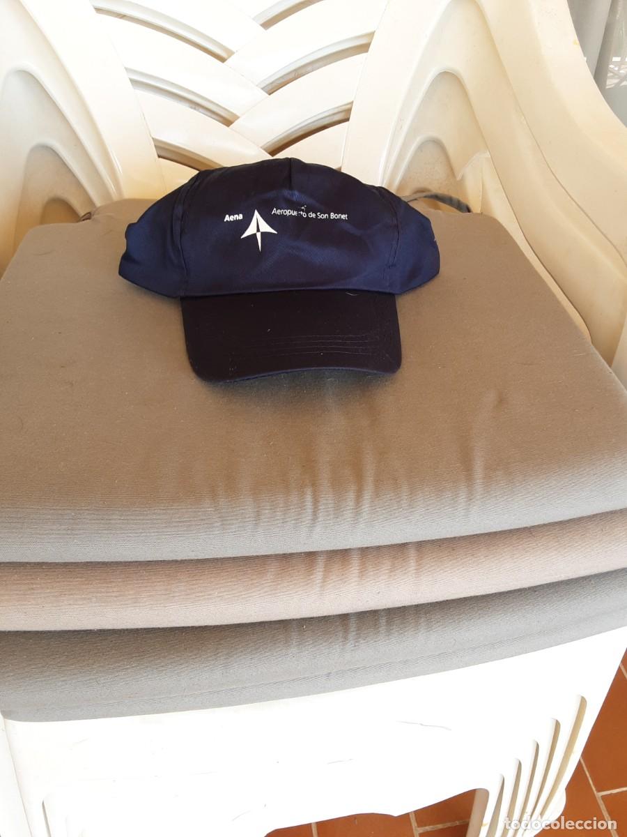 Militaria: Gorra AENA - Aeropuerto de Son Bonet