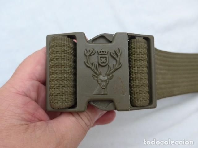 Militaria: CINTURON CON HEBILLA AITOR FABRICANTE MANUFACTURAS VALLE