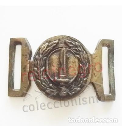 Militaria: HEBILLA DE COE EMBLEMA COMPA&Ntilde;&Iacute;A OPERACIONES ESPECIALES EJ&Eacute;RCITO ESPA&Ntilde;A MILITAR MACHETE RELI. VINTAGE
