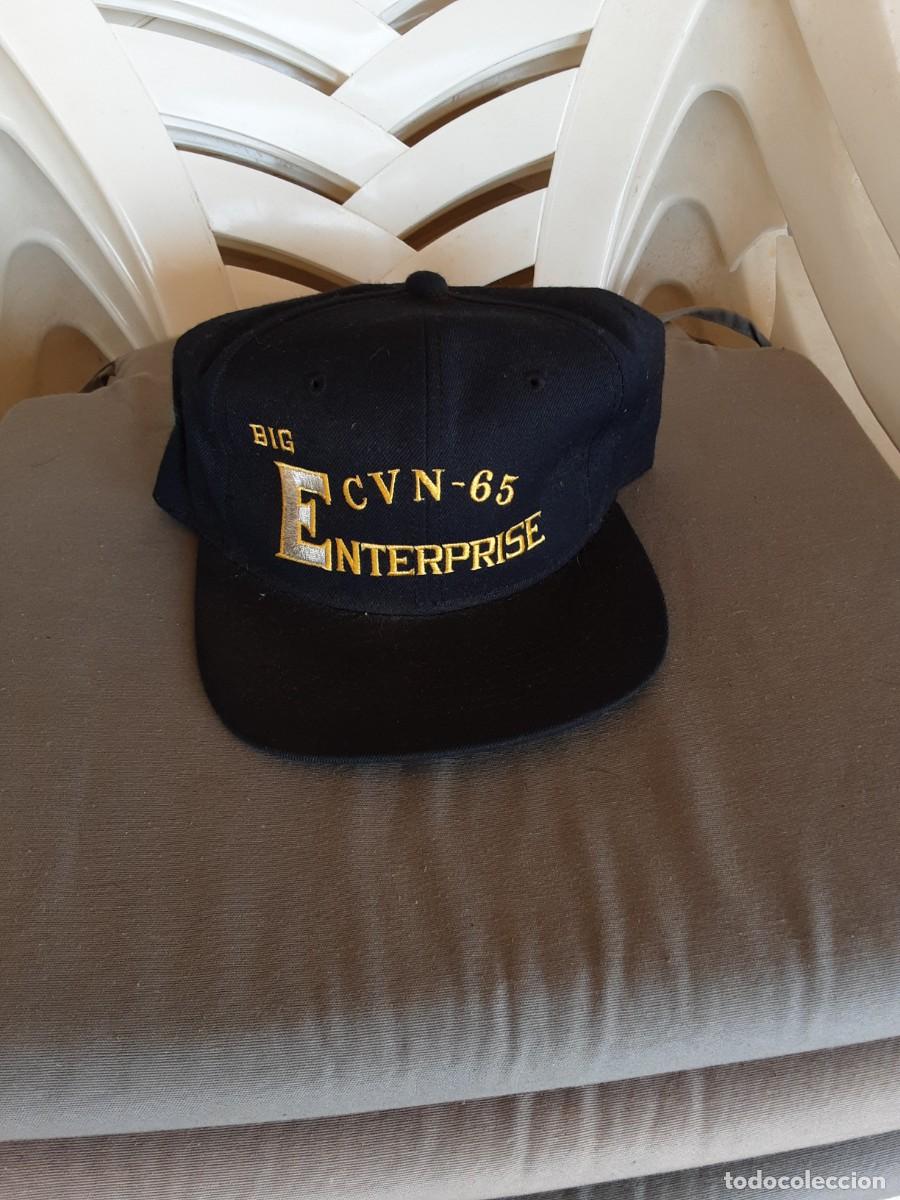 Militaria: Gorra USS Enterprise portaaviones US Navy CVN-65 (Big E)