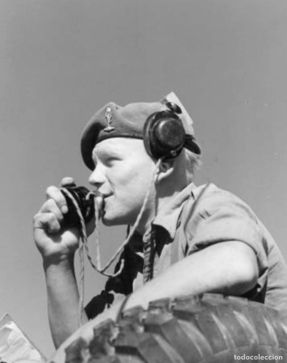Militaria: Boina Signal corps. Ejercito ingl&eacute;s - Foto 9