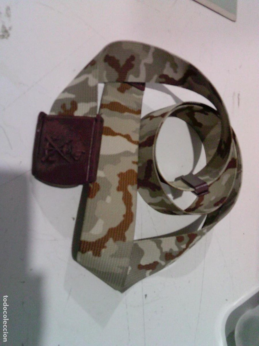 Militaria: Cintur&oacute;n Infanter&iacute;a de Marina Armada Espa&ntilde;ola