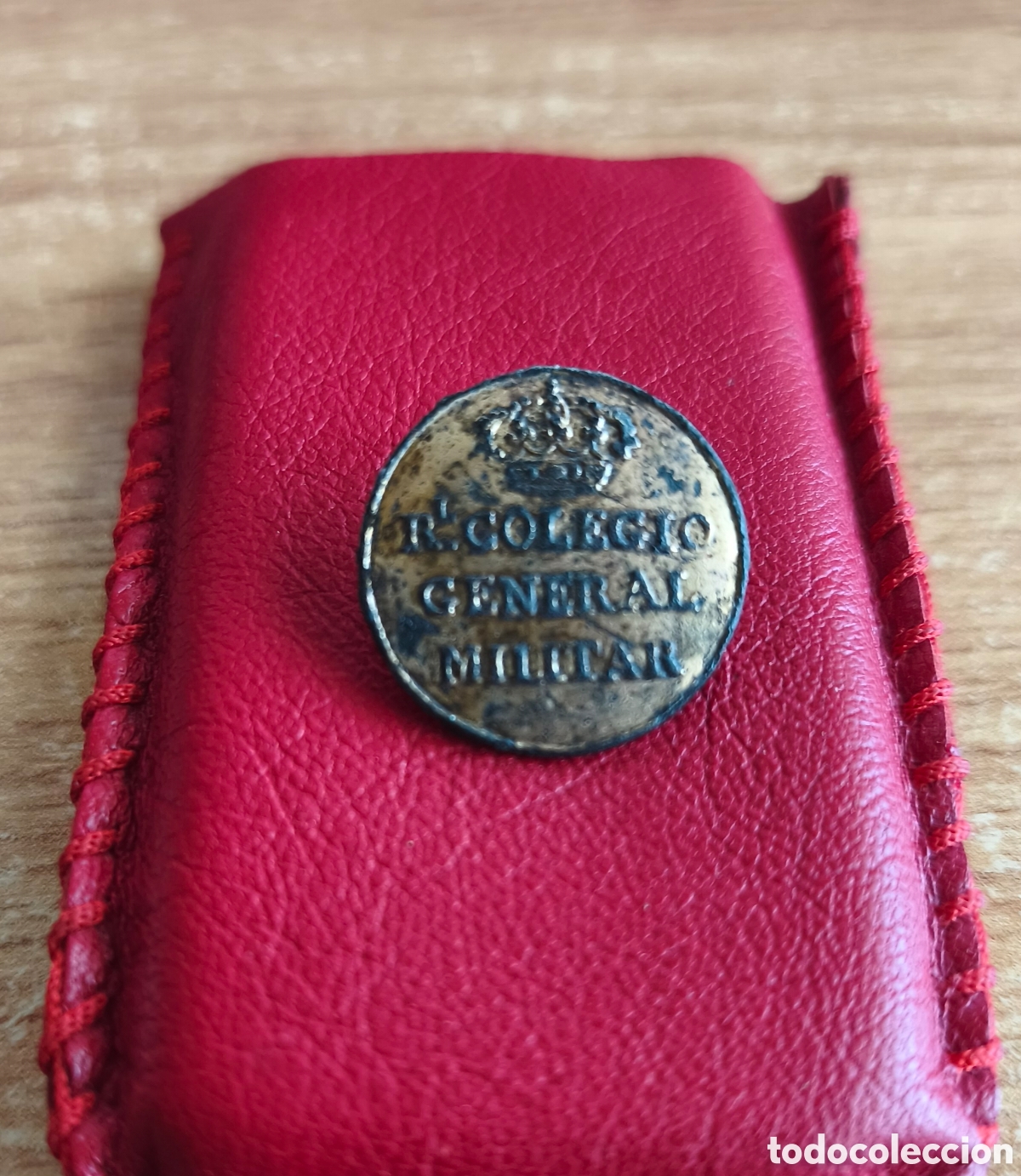 Militaria: Bonito y muy curioso bot&oacute;n - Foto 1