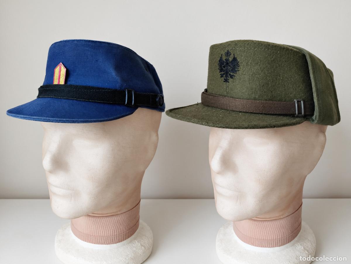 Militaria: Lote gorras coreana blindados y monta&ntilde;a